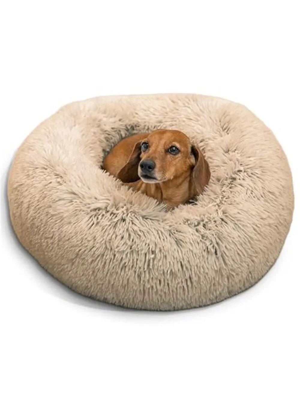 New The Original Calming Donut Dog Bed for Small Dogs